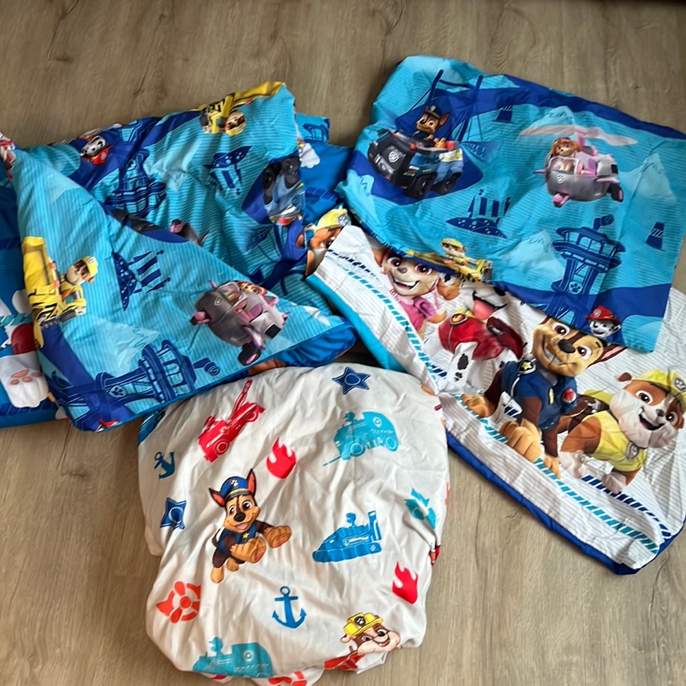 Paw Patrol Twin Sheet and Comforter set